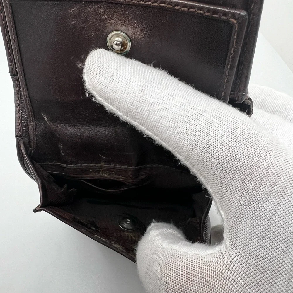 GUC Fendi Zucca Canvas Bifold Wallet